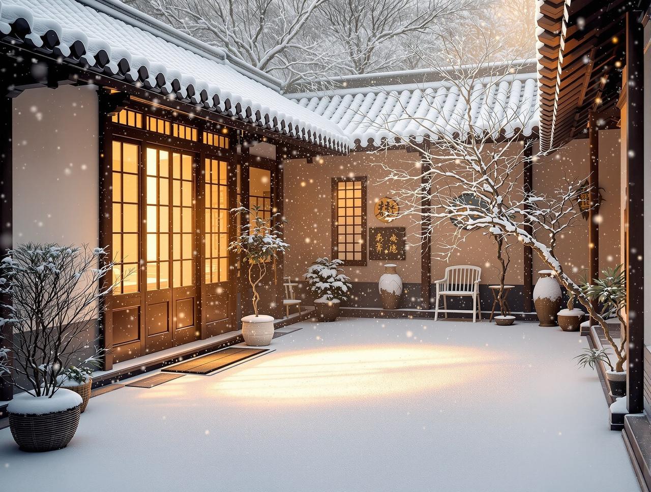 雪落无声
