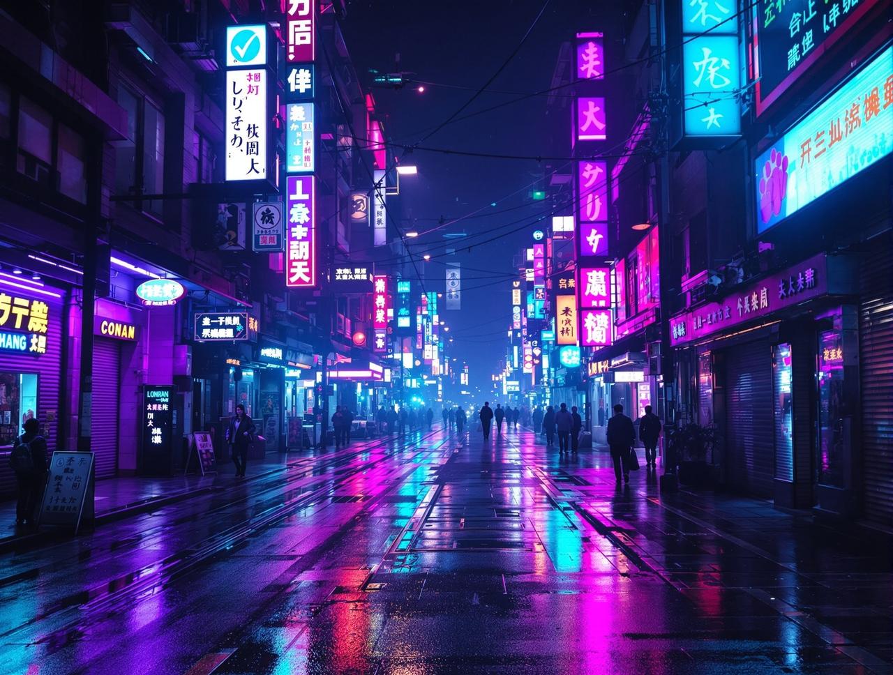 霓虹之下